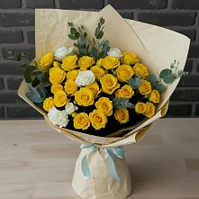 Букет цветов из:  Розы #REPLACE_PRED# Дмитриеве