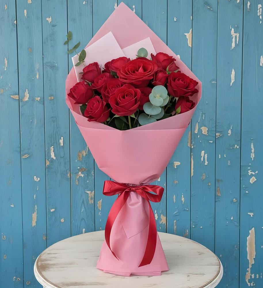 Букет цветов из: Розы в Дмитриеве