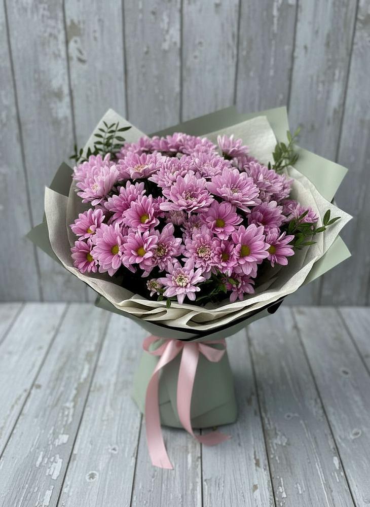 Букет цветов из: Хризантемы в Дмитриеве