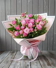 Букет Розовый кустик #REPLACE_PRED# Дмитриеве