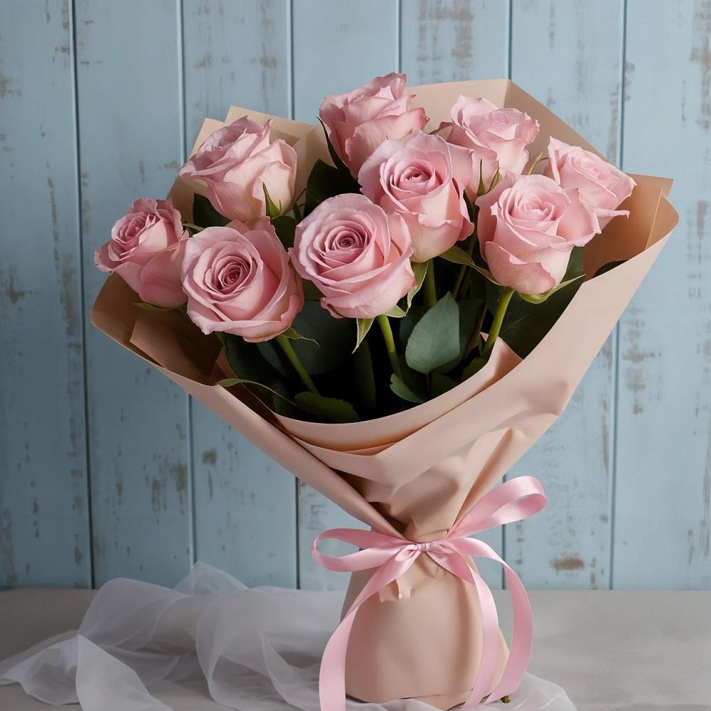 Букет цветов из: Розы в Дмитриеве