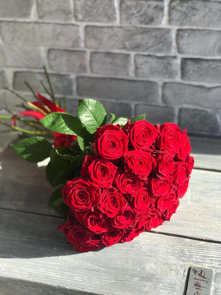 Букет Красные розы Фридом в Дмитриеве