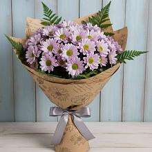 Букет цветов из:  Хризантемы #REPLACE_PRED# Дмитриеве