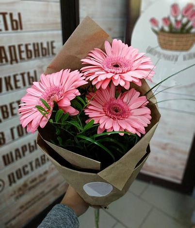 Букет цветов из: Герберы в Дмитриеве
