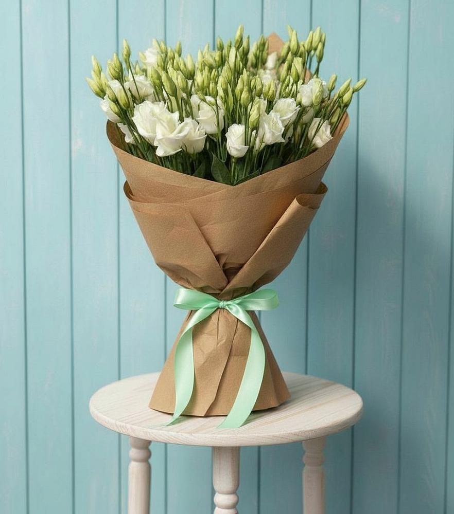 Букет цветов из: Лизиантусы в Дмитриеве