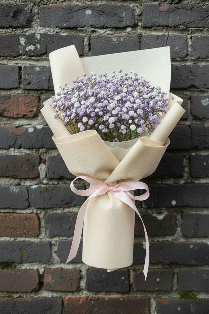 Букет цветов из: Гипсофила в Дмитриеве