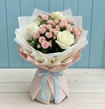 Букет цветов из:  Розы в Дмитриеве