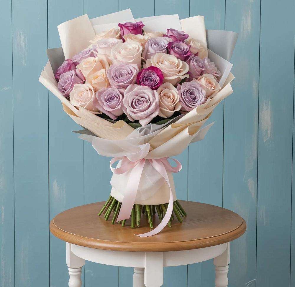 Букет цветов из: Розы в Дмитриеве