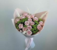 Букет цветов из:  Розы и Хризантемы #REPLACE_PRED# Дмитриеве