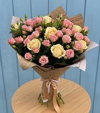 Букет цветов из:  Розы в Дмитриеве