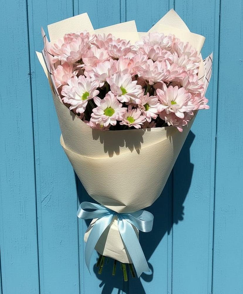 Букет цветов из: Хризантемы в Дмитриеве