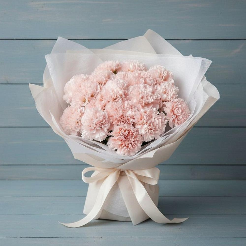 Букет цветов из: Гвоздики в Дмитриеве