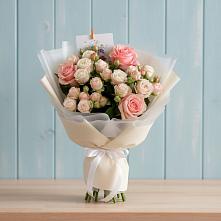Букет цветов из:  Розы в Дмитриеве