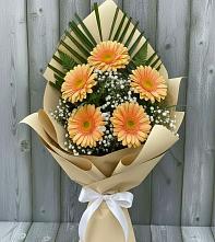 Букет цветов из:  Герберы в Дмитриеве