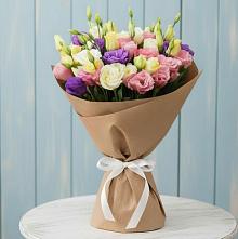 Букет цветов из:  Лизиантусы #REPLACE_PRED# Дмитриеве