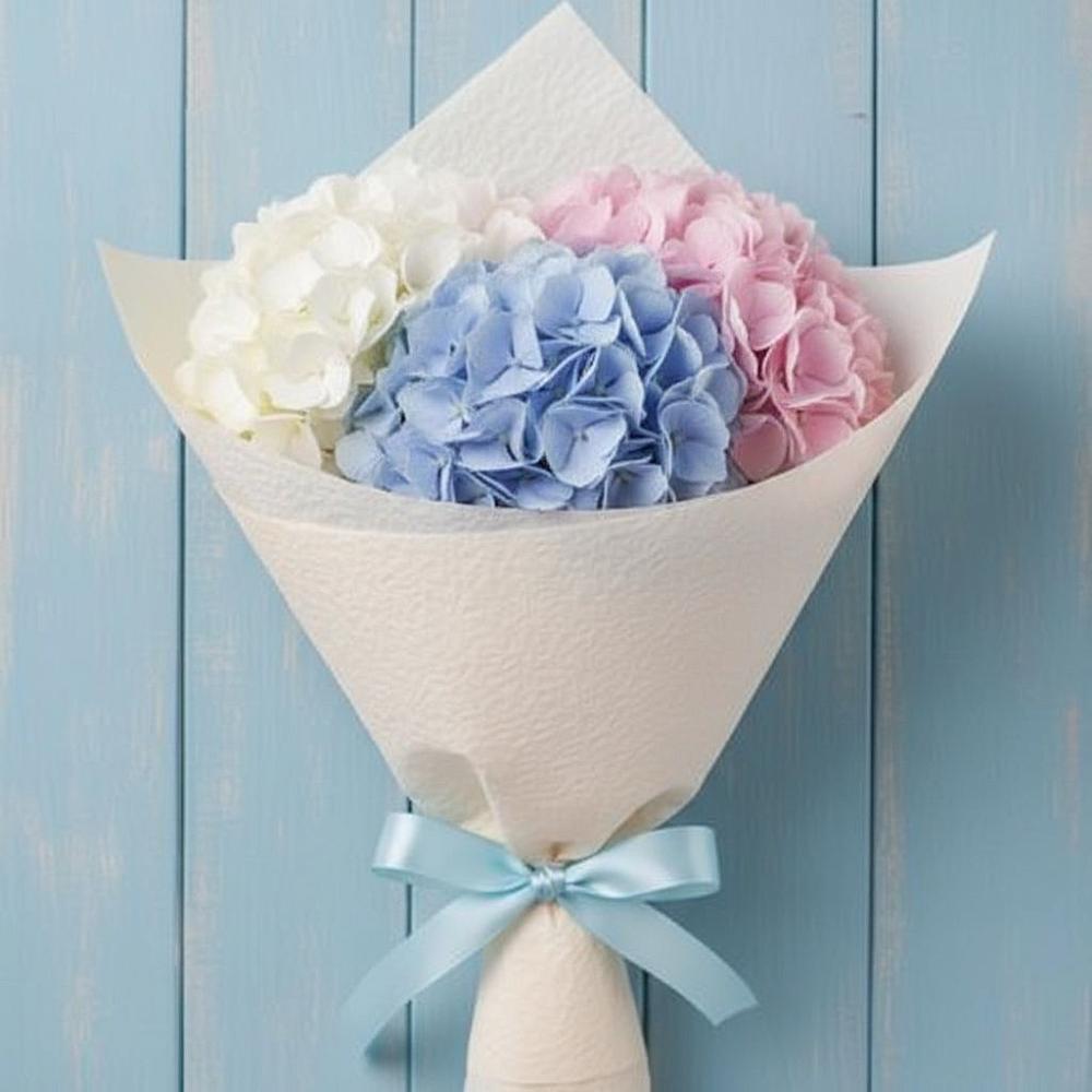 Букет цветов из: Гортензия в Дмитриеве